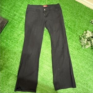 Black Flared Pants Dickies